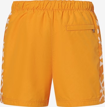 TOMMY HILFIGER Badeshorts in Orange