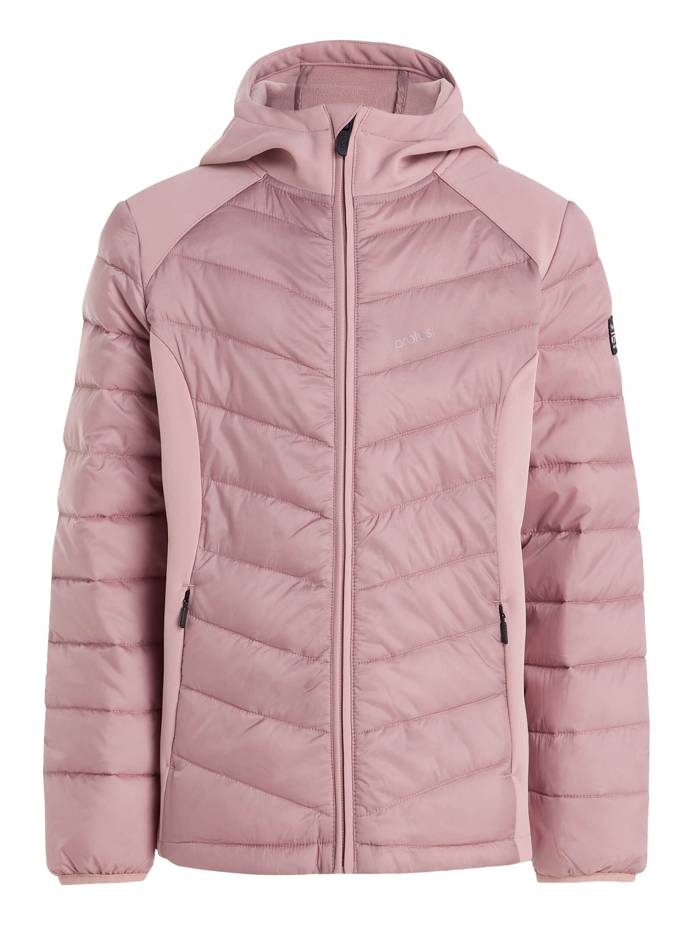 PROTEST Winter jacket 'PRTCHARON JR' in Pink: front