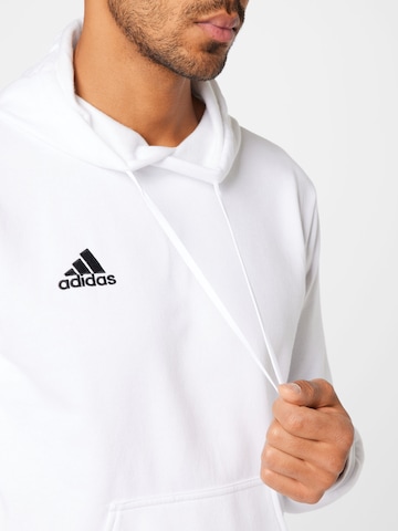 ADIDAS SPORTSWEAR Αθλητική μπλούζα φούτερ 'Entrada 22' σε λευκό