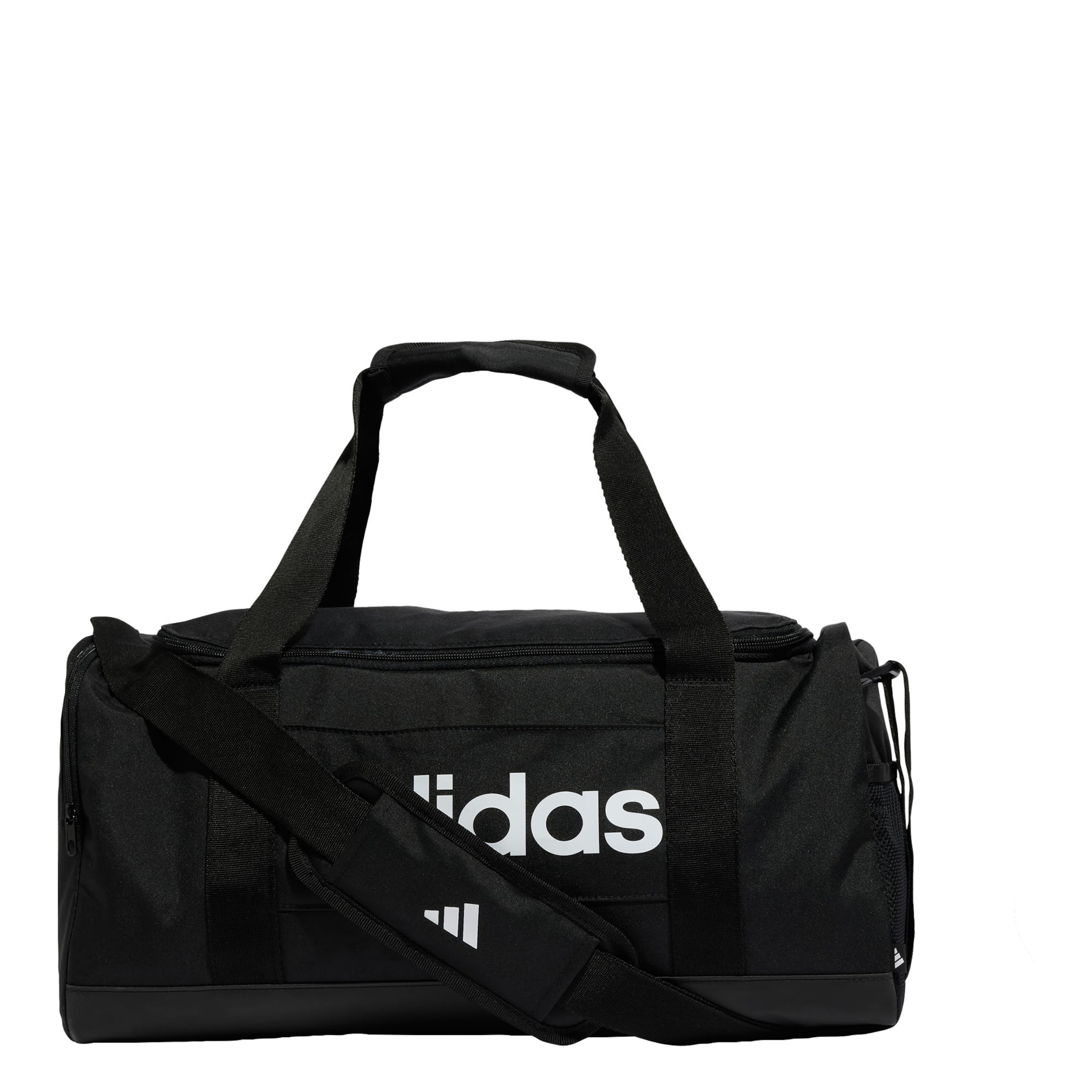 ADIDAS PERFORMANCE Спортна чанта &#x27;Linear Duffel Bag&#x27; в черно / бяло, Преглед на продукта