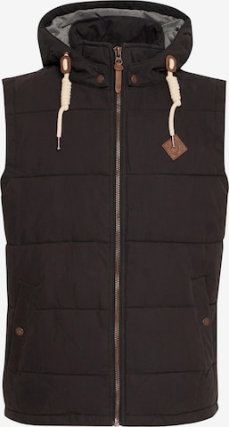 !Solid - Chaleco 'Dry' en negro: frente