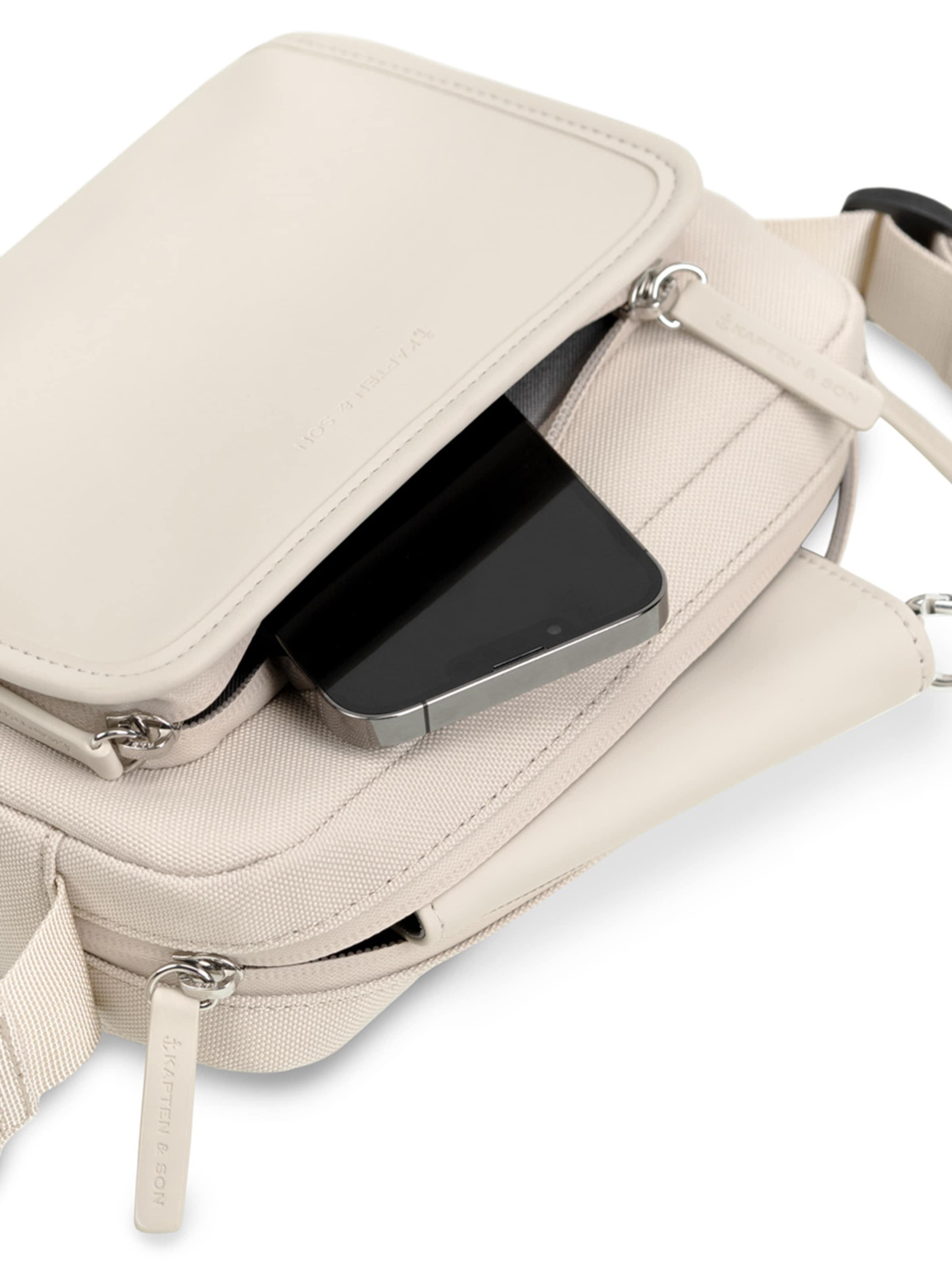 Kapten & Son Olkalaukku 'Lulea' värissä beige