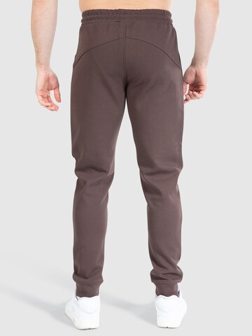 Coupe slim Pantalon 'Classic Pro' Smilodox en marron