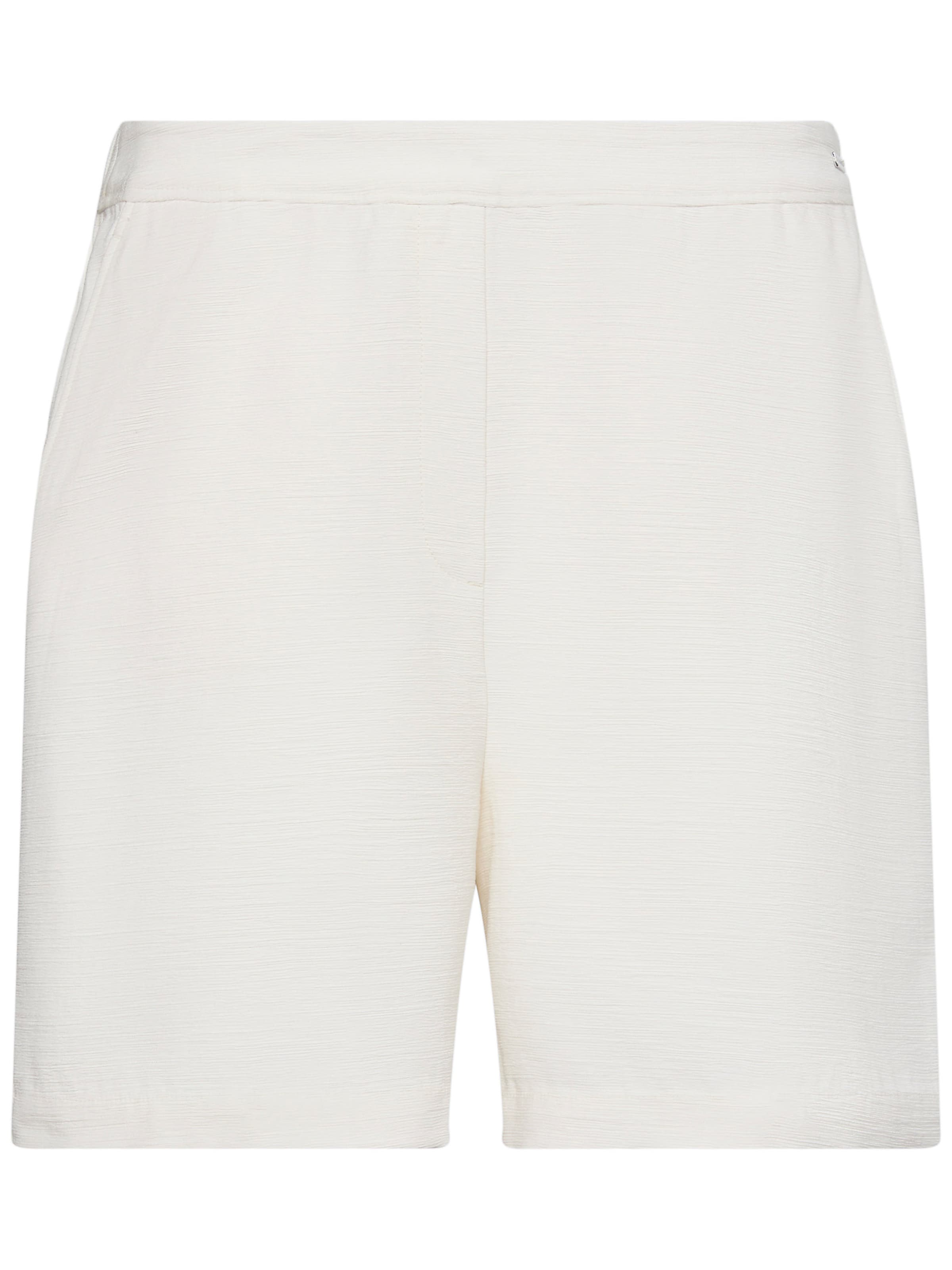 Loosefit Pantalon chino Calvin Klein en blanc : devant