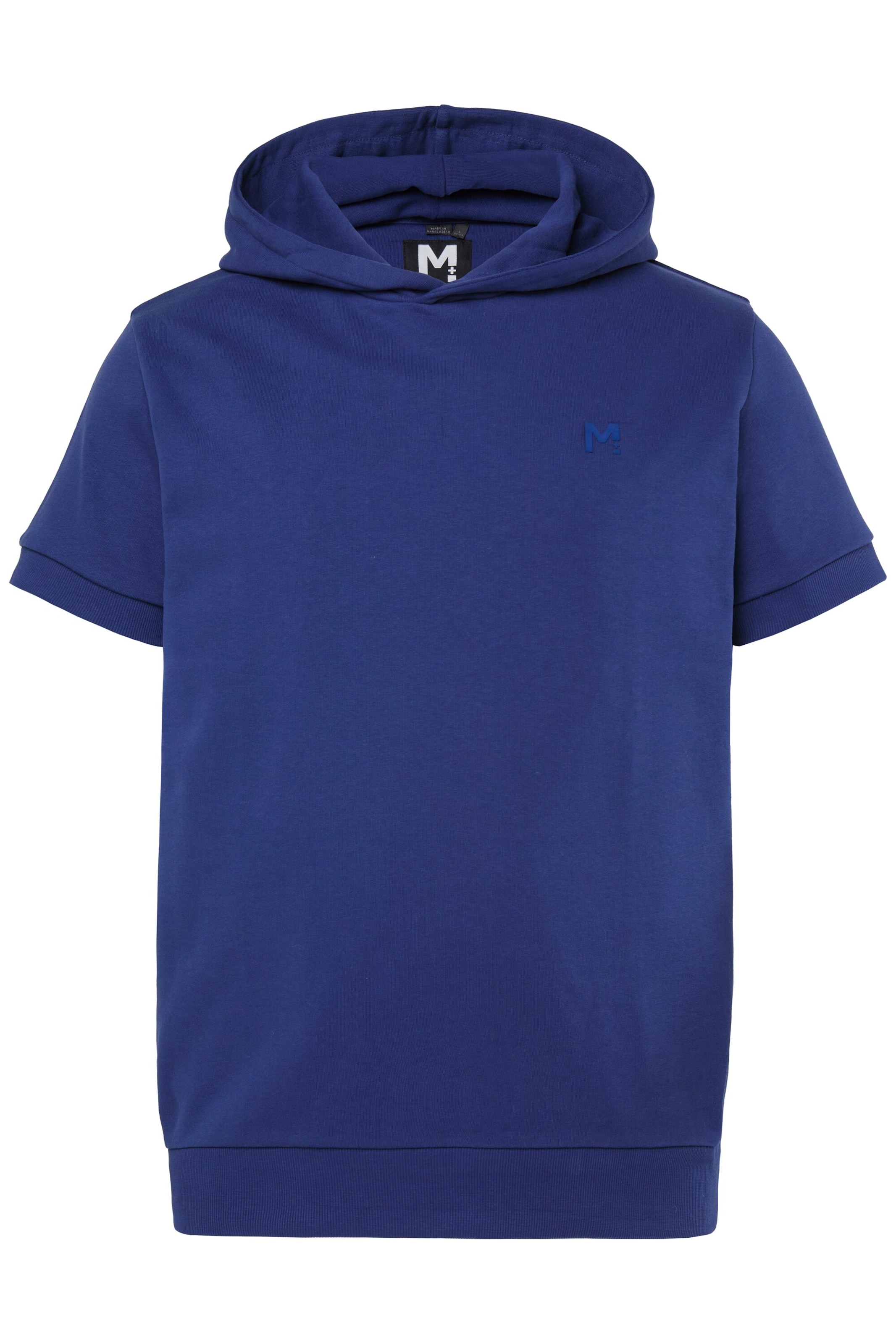 Men Plus Sweatshirt in Blue: front