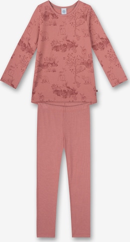 SANETTA - Pijama em rosa: frente