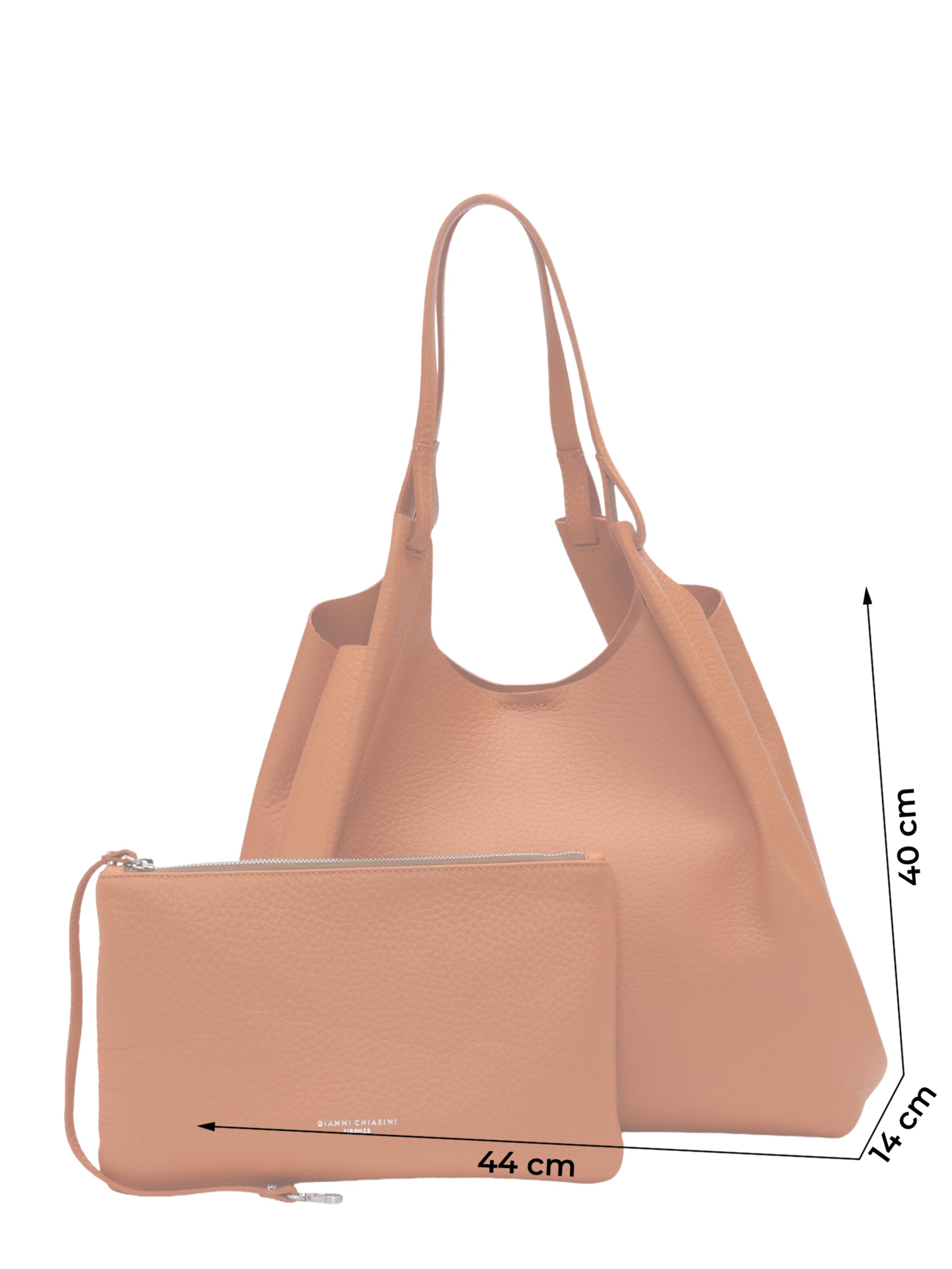 Gianni Chiarini Шоппер 'DUA' в Оранжевый