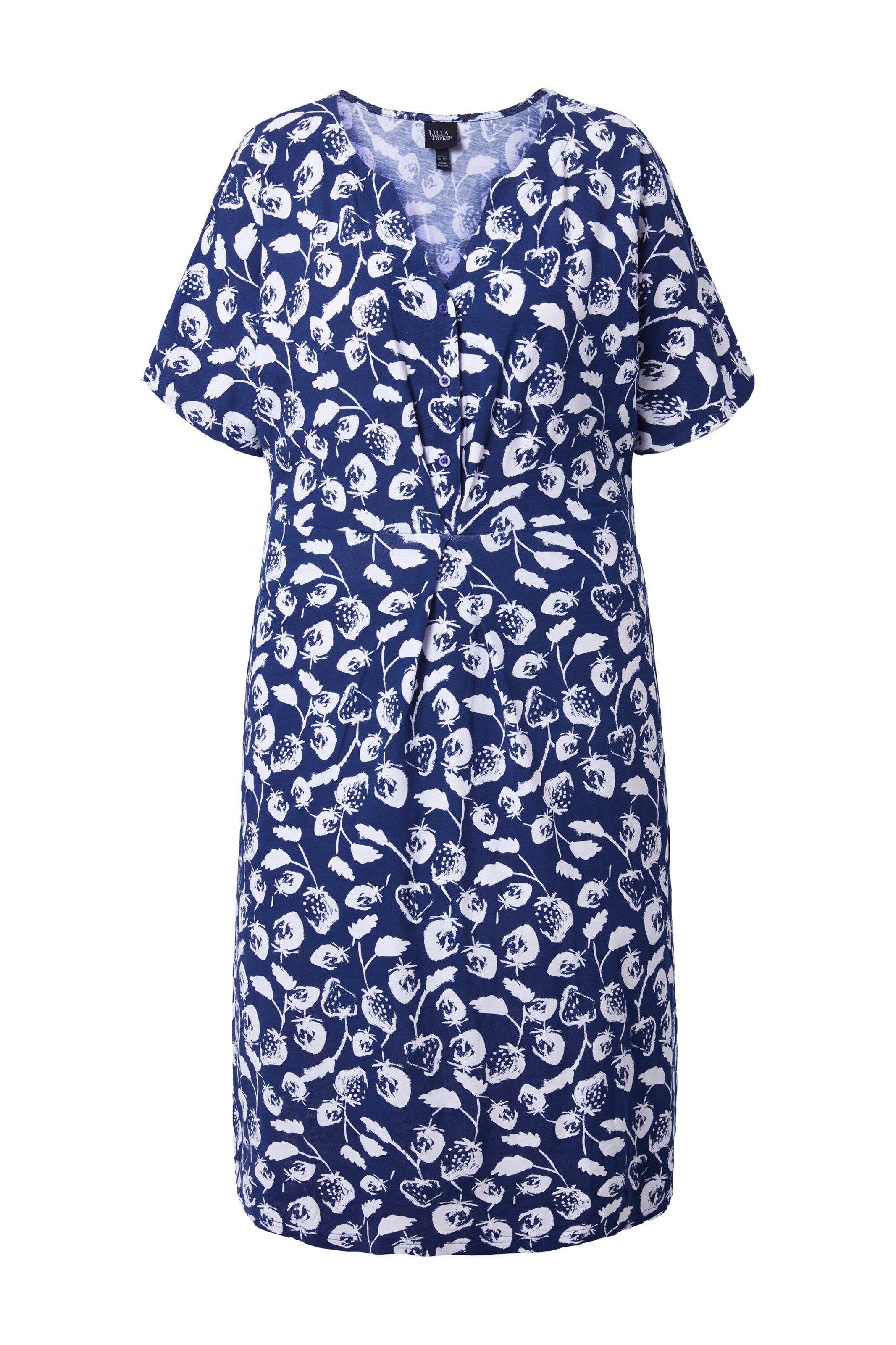 Ulla Popken Dress in 42-44 in Dark blue / White, Item view