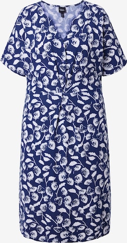 Ulla Popken Dress in Blue: front
