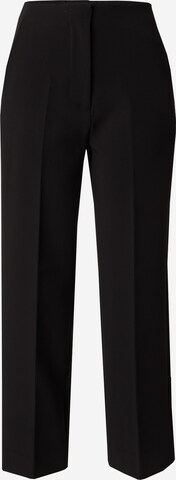 SECOND FEMALE Regular Pleated Pants 'Evie Classic' in Black: front