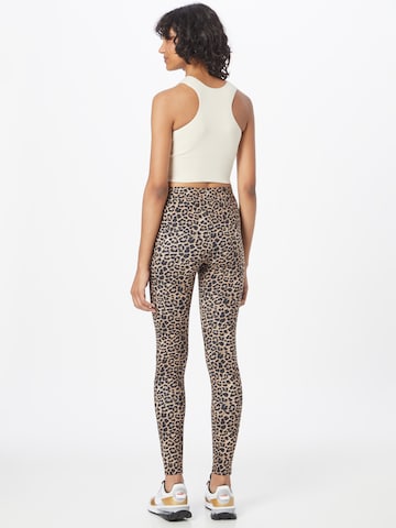 Urban Classics Skinny Leggings in Brown