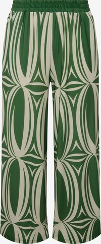 Ulla Popken Wide leg Pants in Green: front