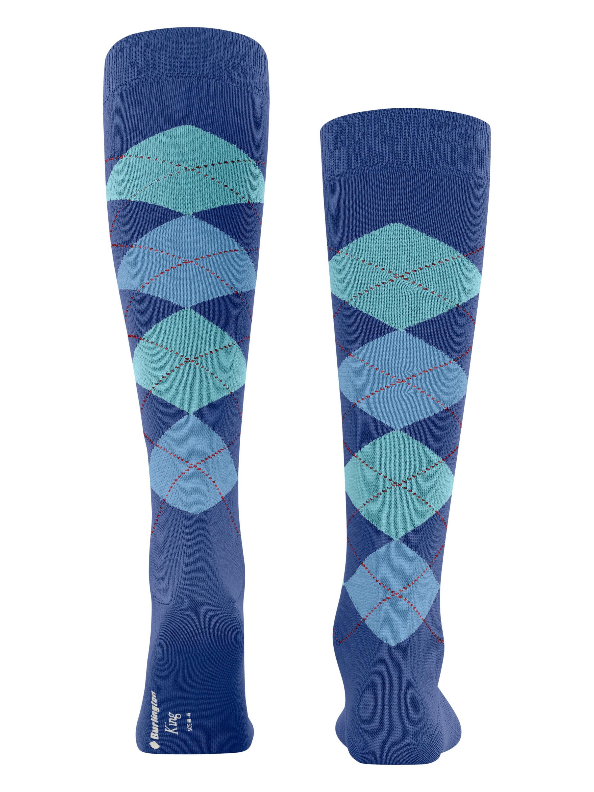 BURLINGTON Kniestrümpfe 'King'‌‌ in Blau
