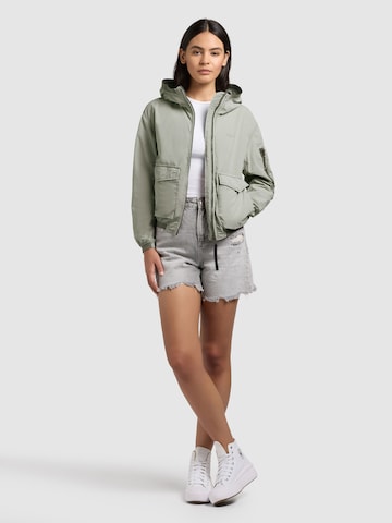 khujo Kurtka przejściowa ' Vona' w kolorze zielony