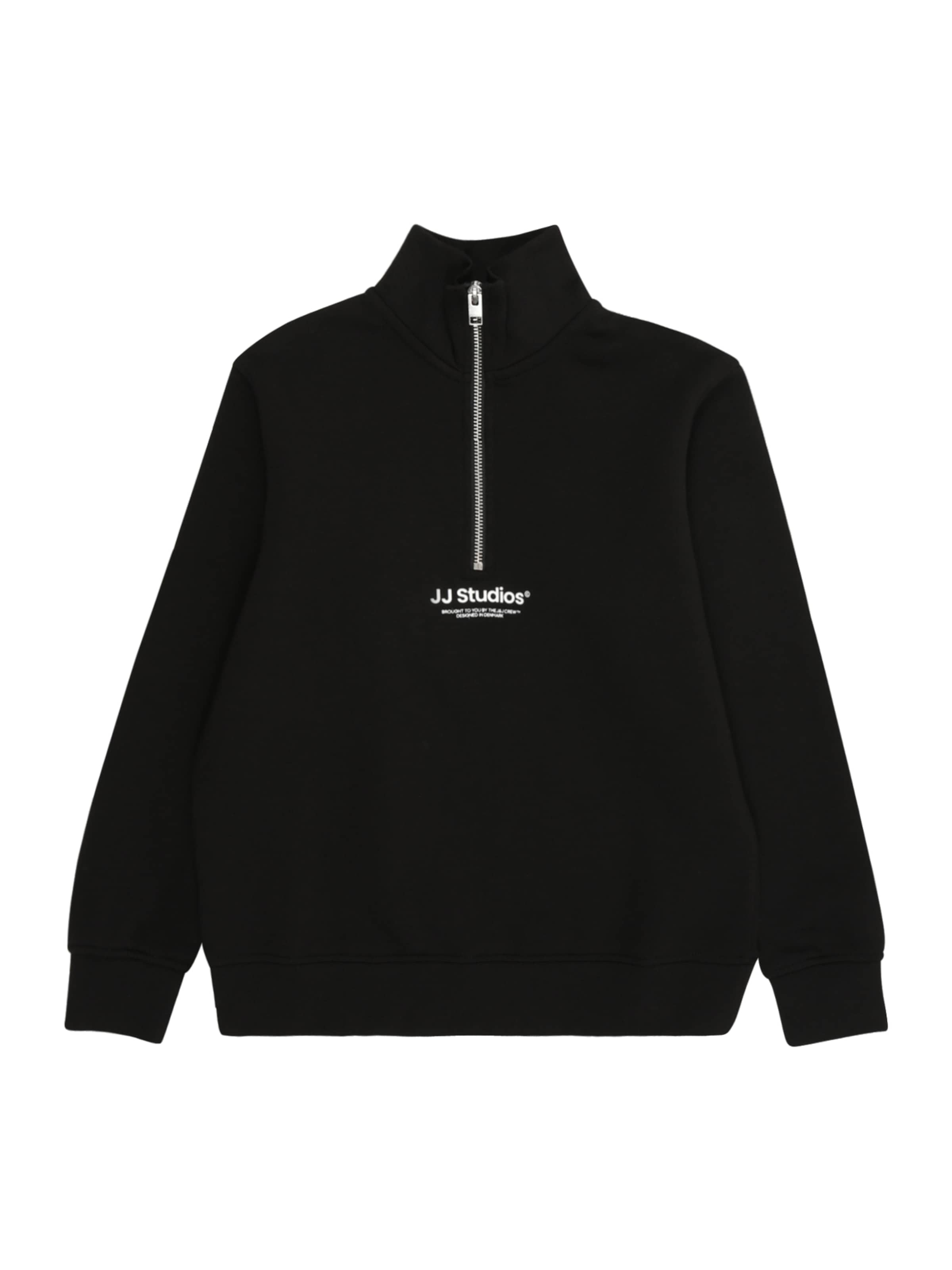 Jack & Jones Junior - Sudadera 'JJESOHO' en negro: frente