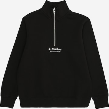 Jack & Jones Junior Collegepaita 'JJESOHO' värissä musta: etupuoli