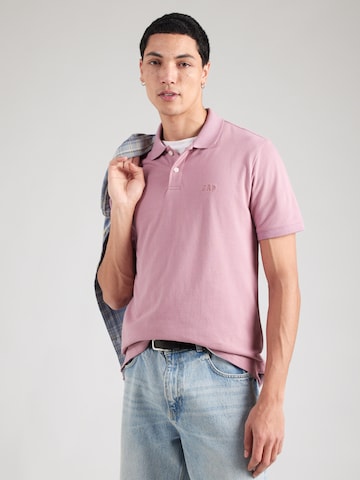 GAP Shirt in Lila: voorkant