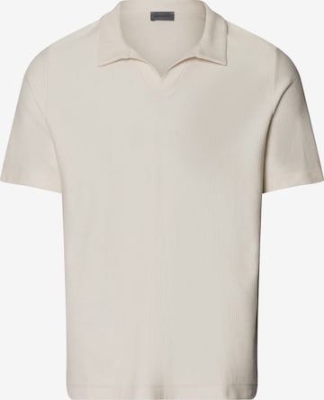 Hanro V-Shirt ' Loungy Summer ' in Beige: Vorderseite