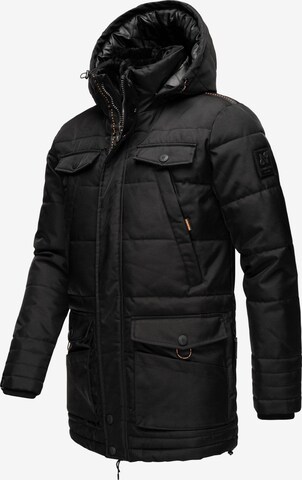 NAVAHOO Winter Jacket 'Luaan' in Black