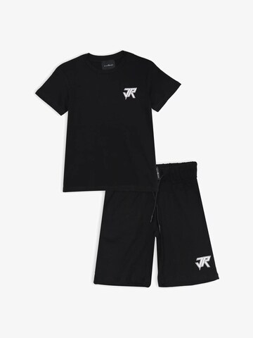 John Richmond Set 'Summer Camp' in Black: front
