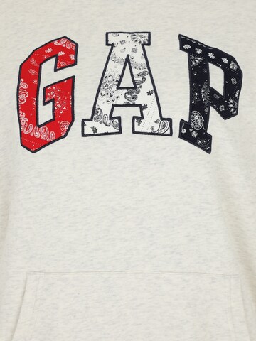 Gap Tall Mikina 'HERITAGE' - Sivá