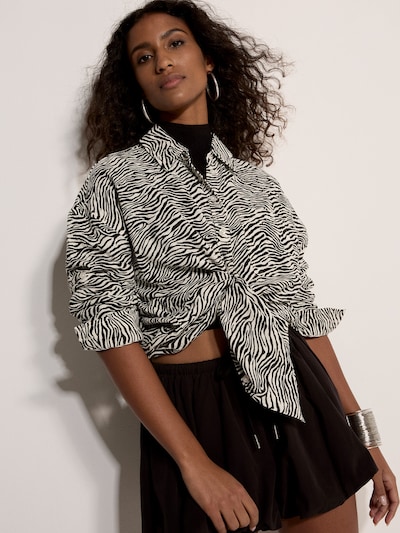 Apricot Chemisier ' ' en noir, Vue avec produit