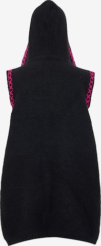 ebeeza Knitted Vest in Black