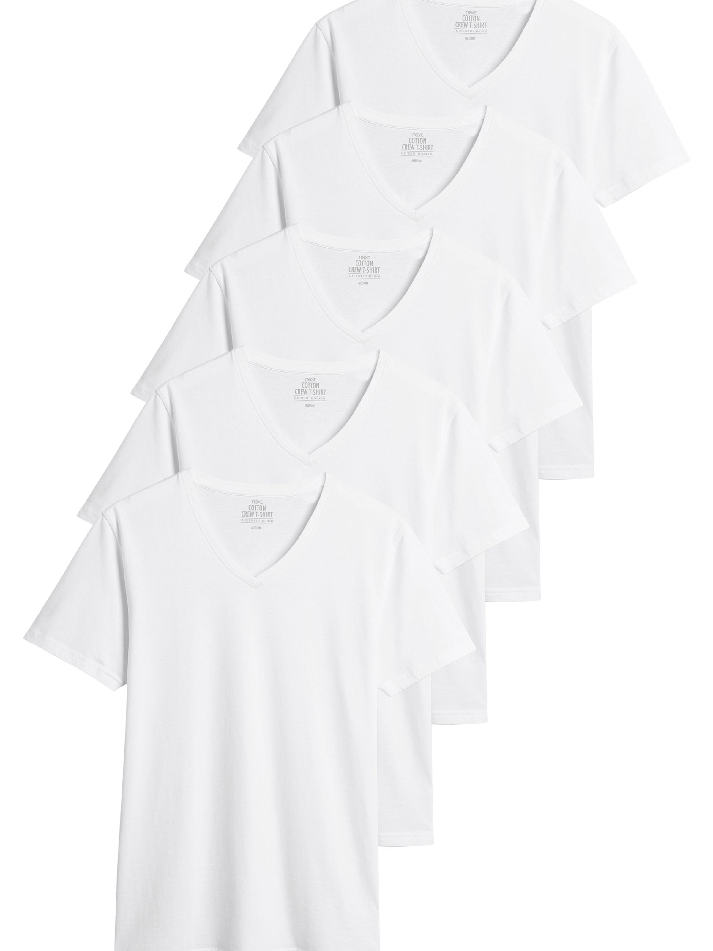 Next Tričko - Biela: predná strana