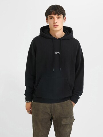 Young Poets Sweatshirt in Black: front