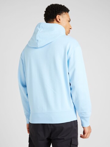 Sweat-shirt BOSS Orange en bleu