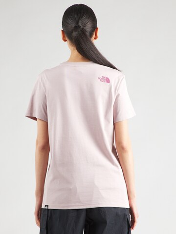 Maglietta di THE NORTH FACE in rosa