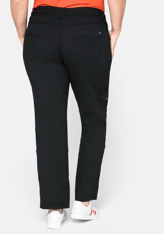 Regular Pantalon cargo SHEEGO en noir