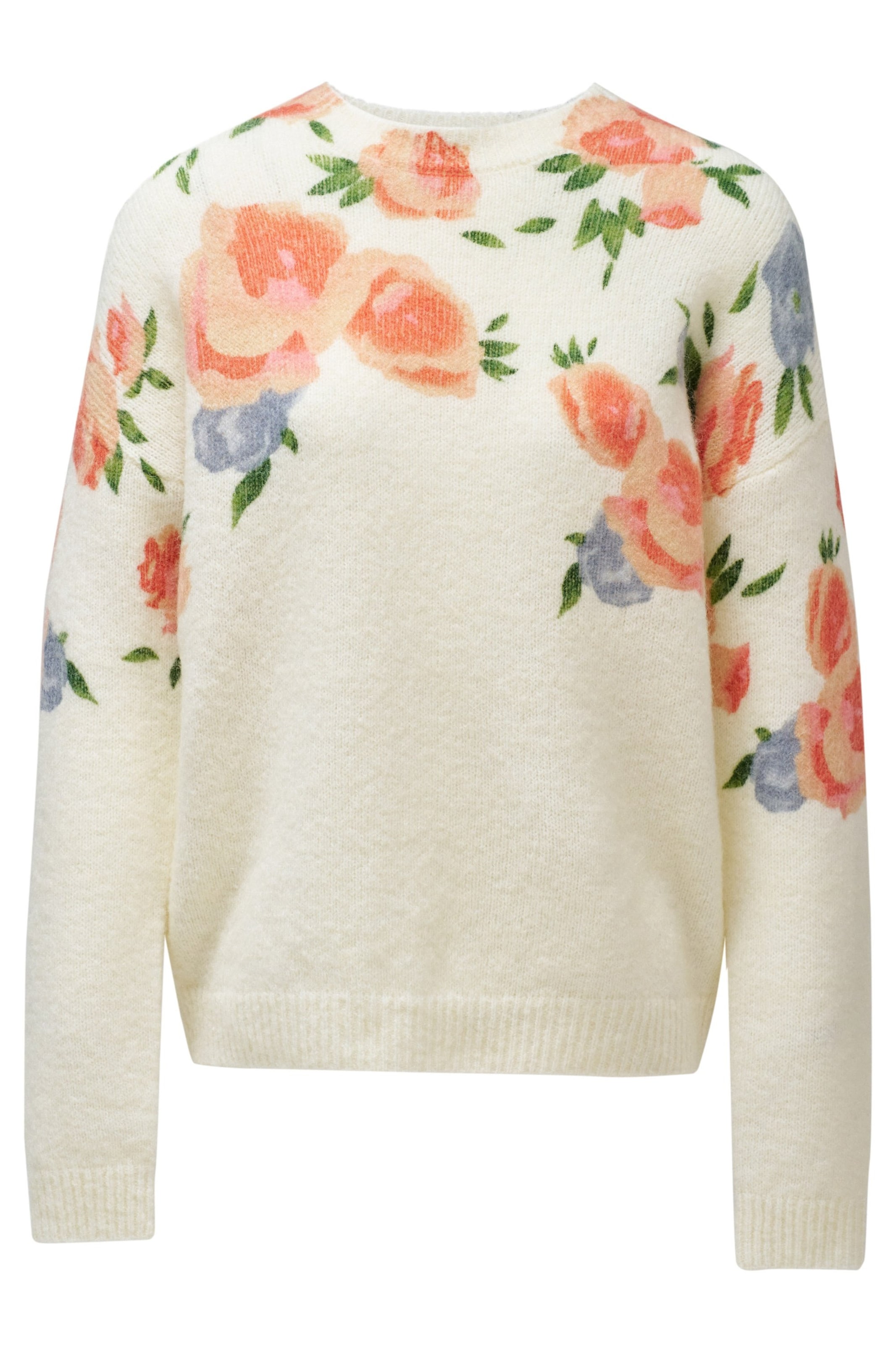 Salsa Jeans Trui in Wit: voorkant