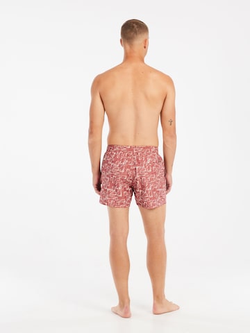 PROTEST Badeshorts 'PRTTifton' in Rot