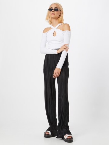Warehouse Loose fit Trousers in Black
