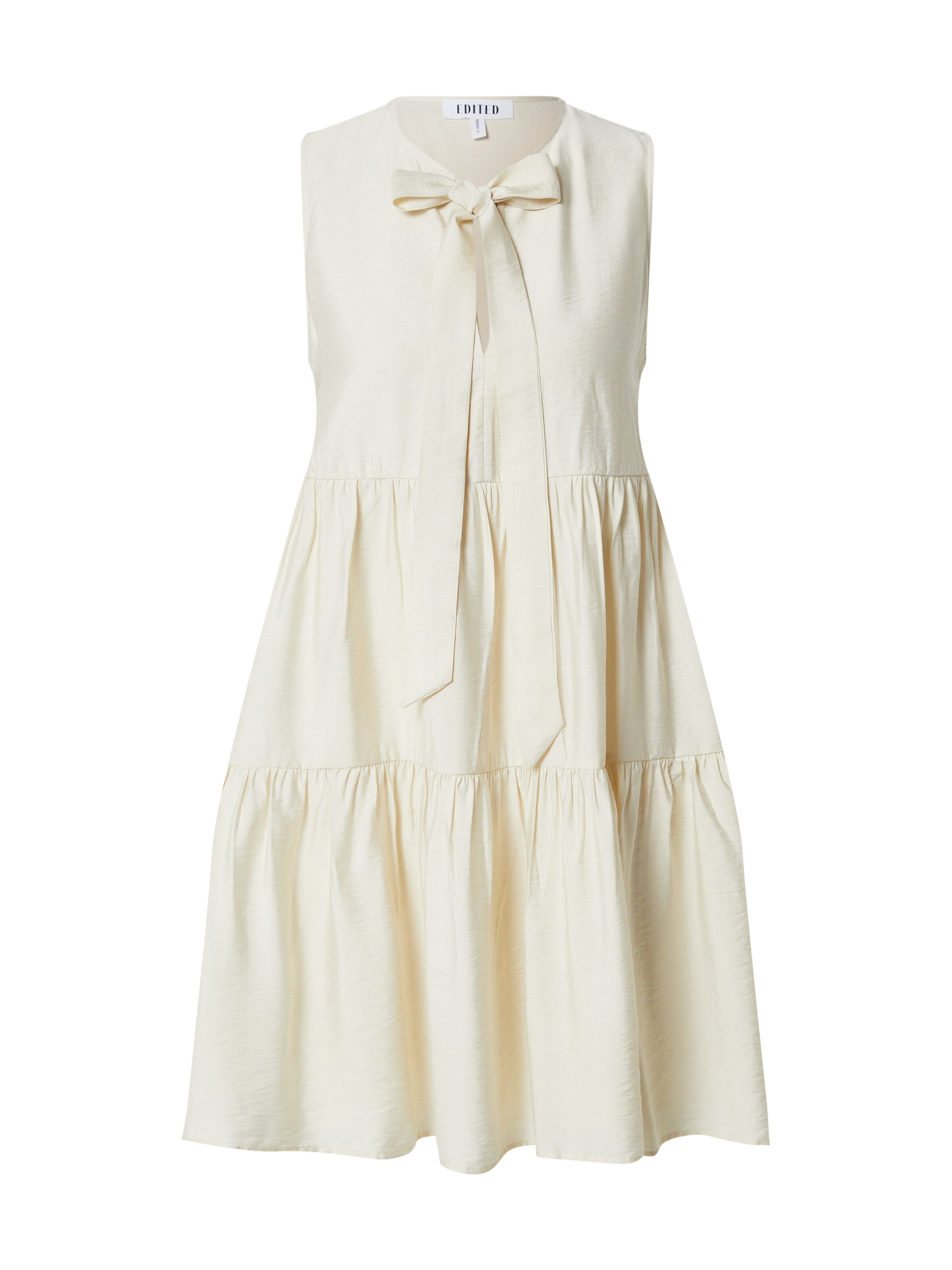 EDITED Jurk 'Herta' in Beige: voorkant