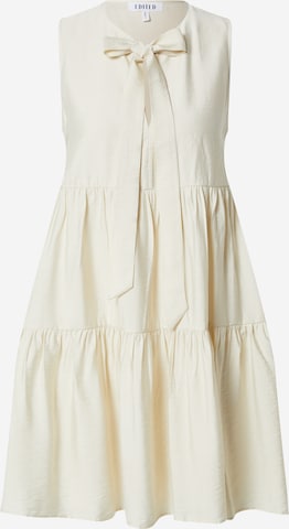 Robe 'Herta' EDITED en beige : devant