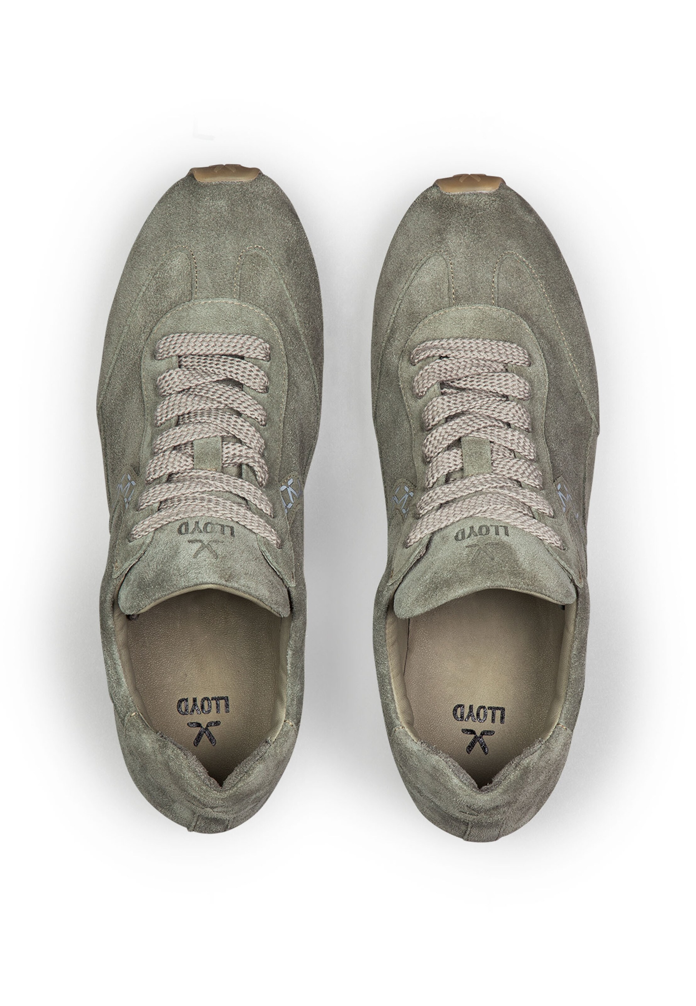 Baskets basses LLOYD en vert