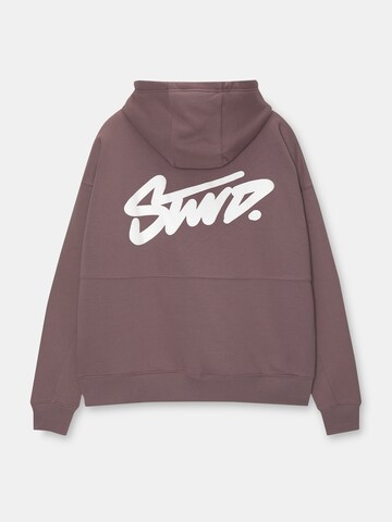 Pull&Bear Mikina – fialová