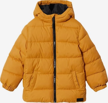 MANGO KIDS Winter Jacket 'AMERICA3' in Yellow: front