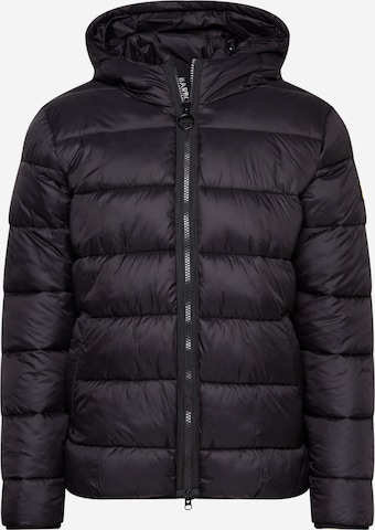 Barbour International Winter Jacket in Black: front