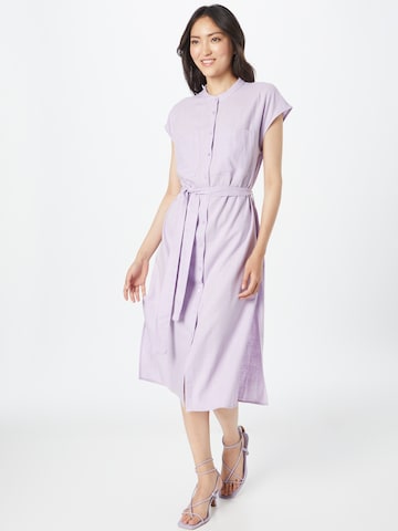 Moves Shirt Dress 'Kolban' in Purple: front