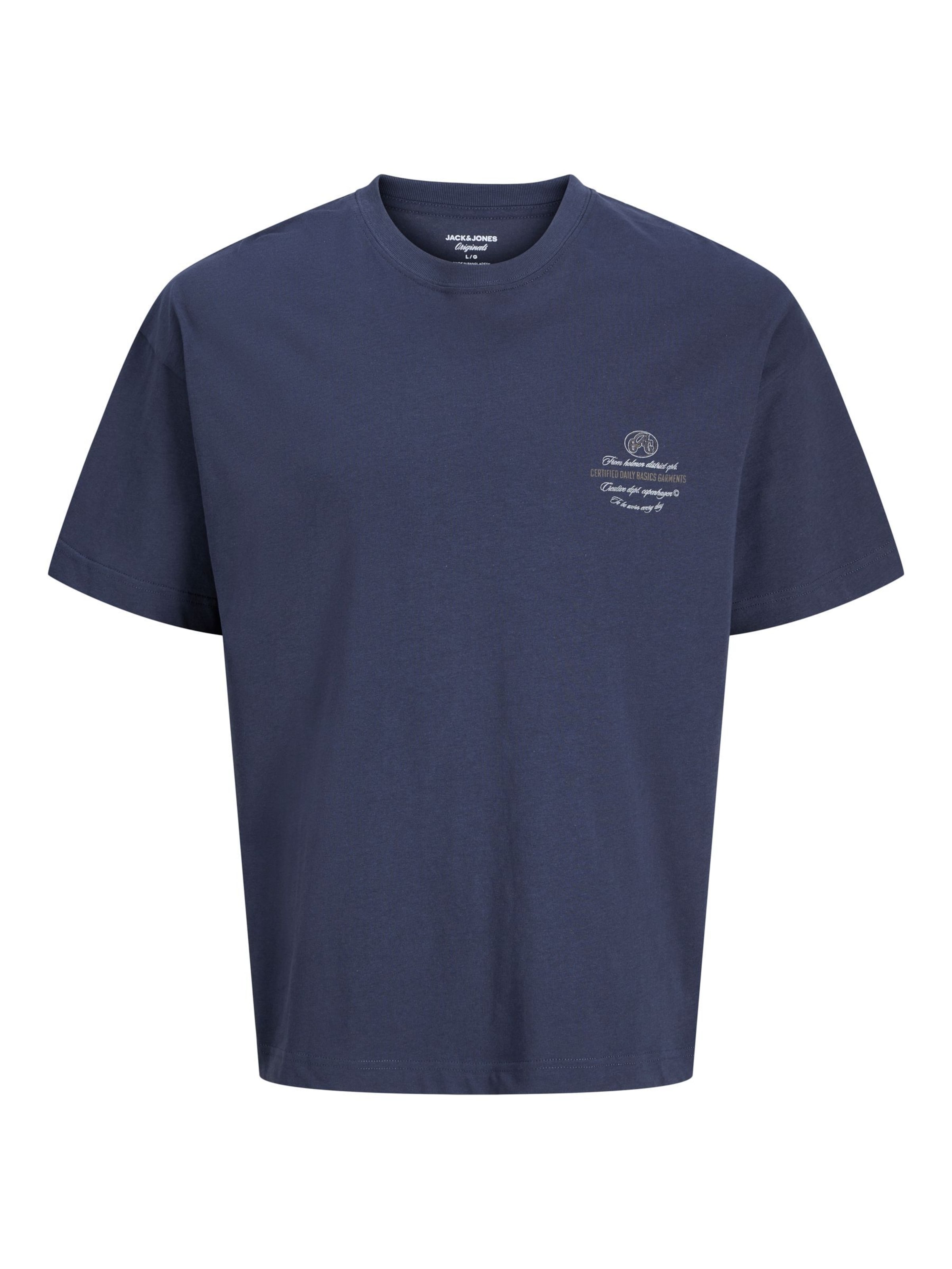 Maglietta di JACK & JONES in blu: frontale