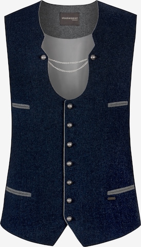 STOCKERPOINT Traditional vest 'Salerio' in Blue: front