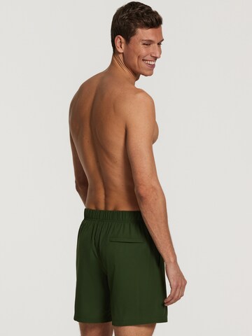 Shiwi Board Shorts 'easy mike solid 4-way stretch' in Green