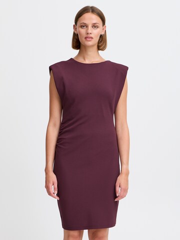 Robe 'IH Mitine' ICHI en violet : devant