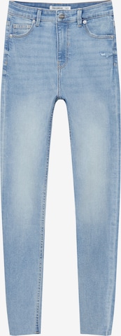 Pull&Bear Jeans in Blauw: voorkant