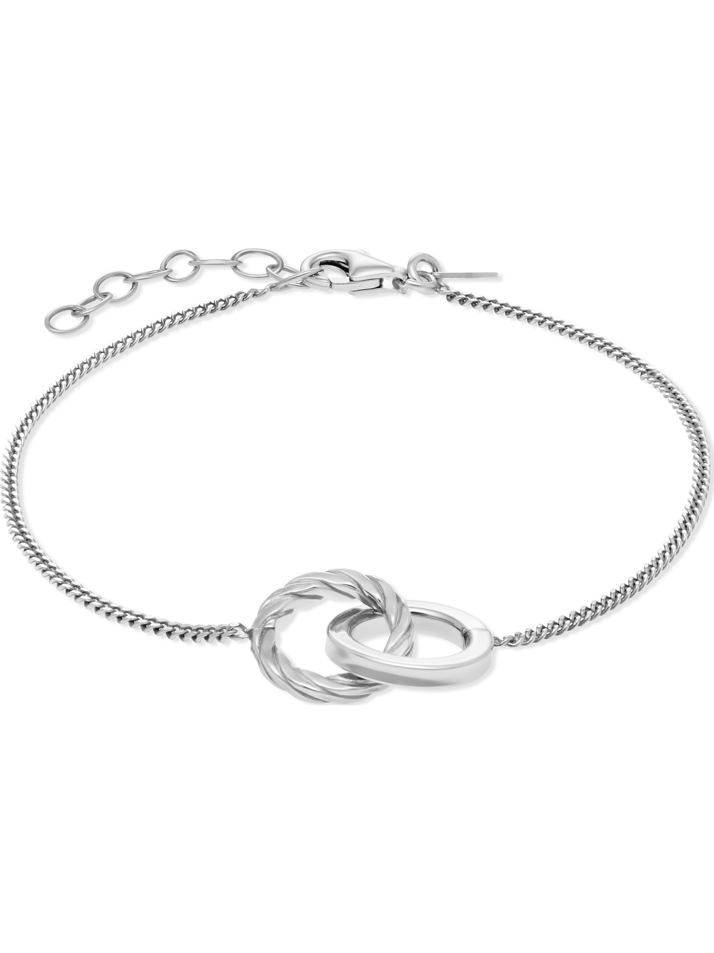 FAVS Armband in Silber: Vorderseite