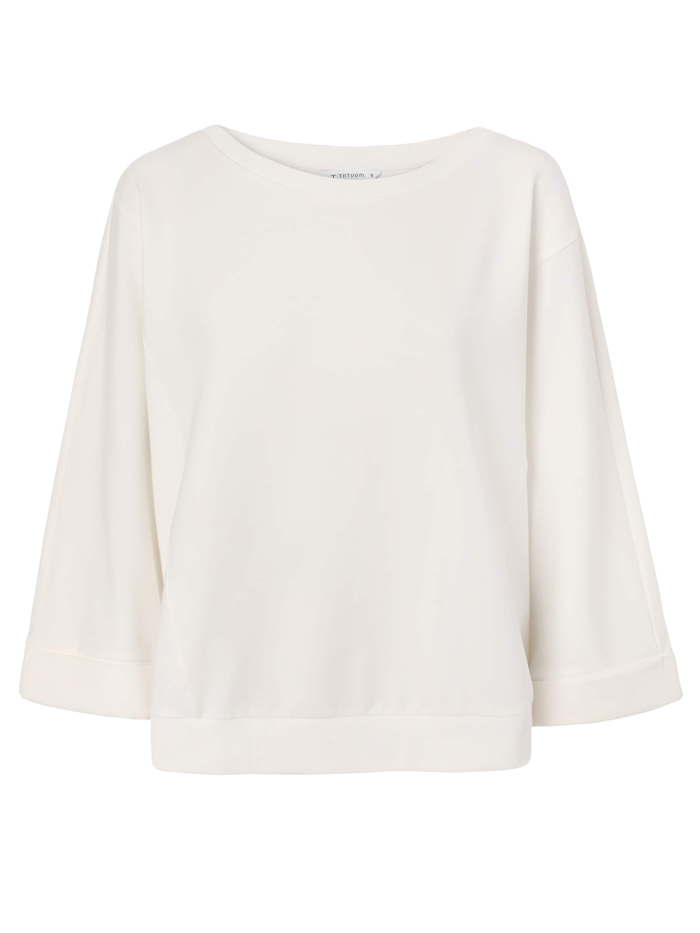 Sweat-shirt 'Sulen' TATUUM en beige : devant