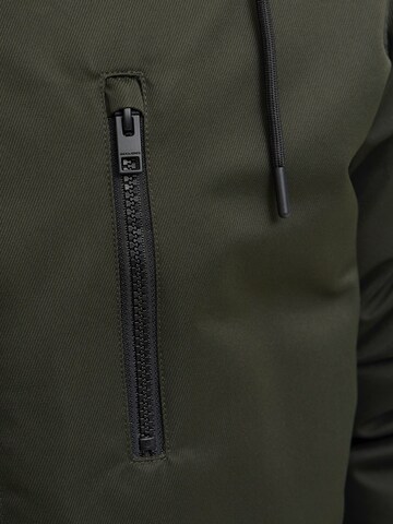 JACK & JONES Winter Parka 'JJCHARLIE' in Green